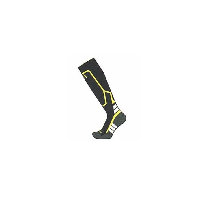 Calza Ski Kids Warm Control Medium Weight Unisex Black