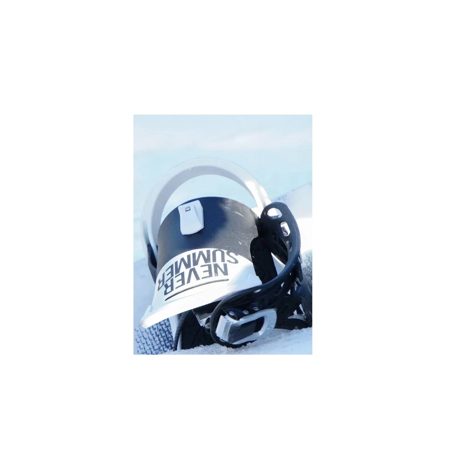 FIX Never Summer Nation Attacco Snowboard Uomo Black White
