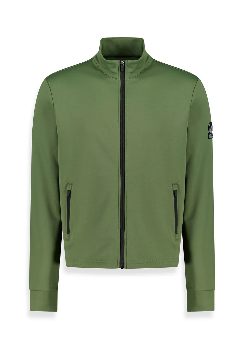 Florian Mid Layer Full Zip Secondo Strato Uomo Oliva