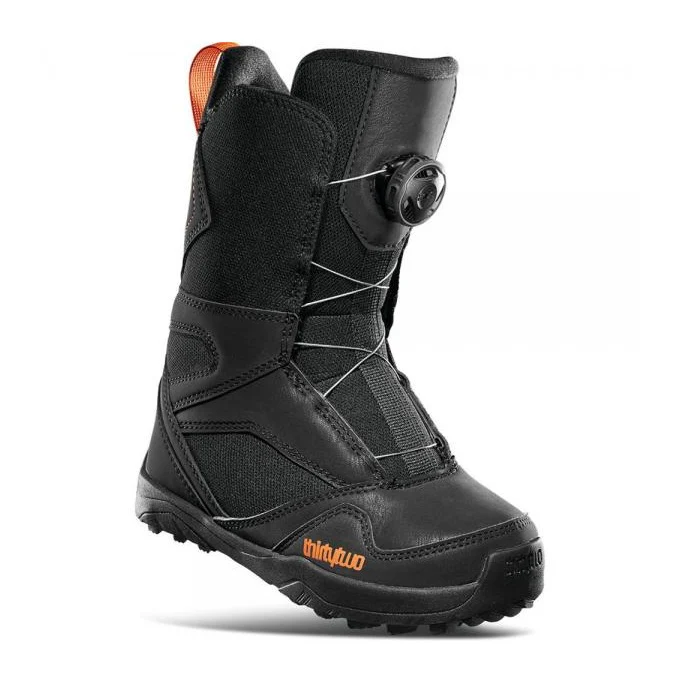 Kids Boa Scarpone Snowboard Bambino Black Orange
