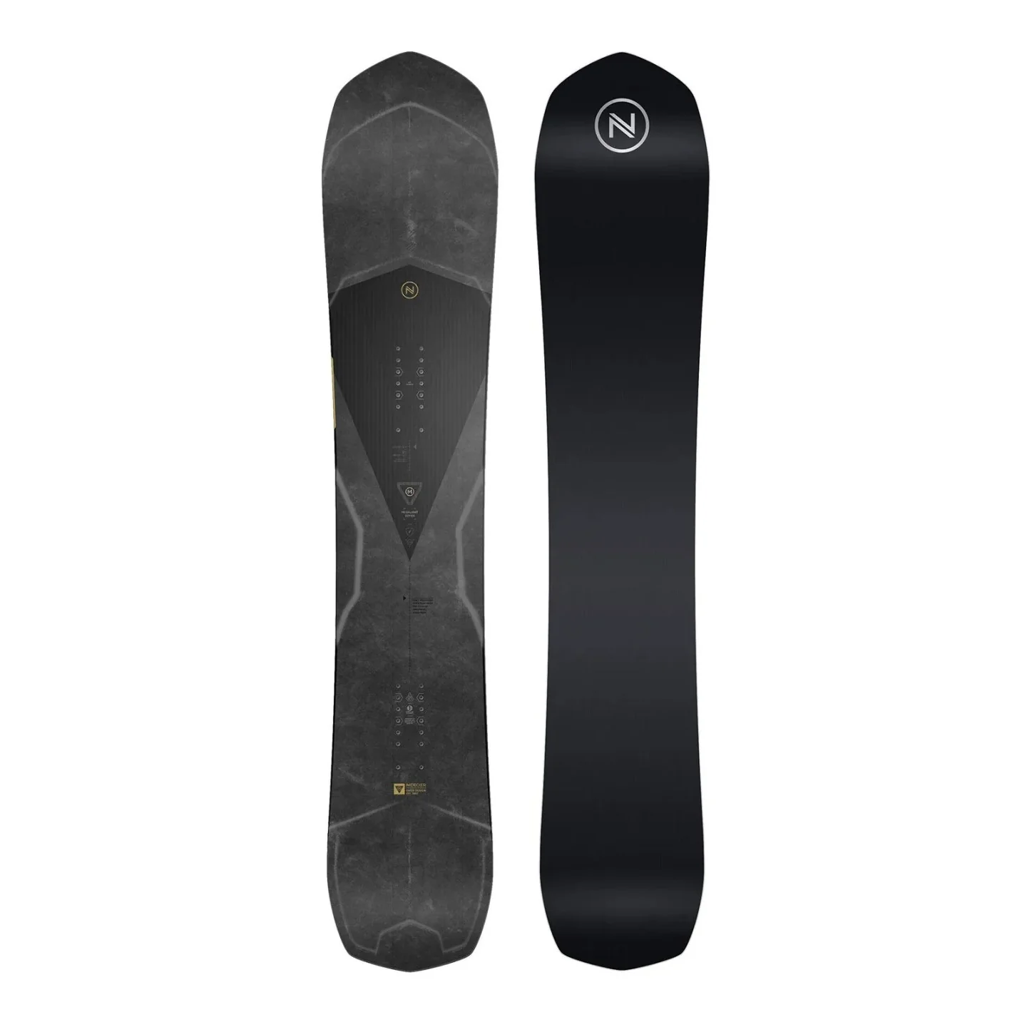 Megalight Tavola Snowboard Uomo Black