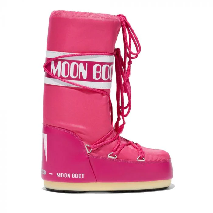 Moon Boot Icon Nylon Bougainvillea