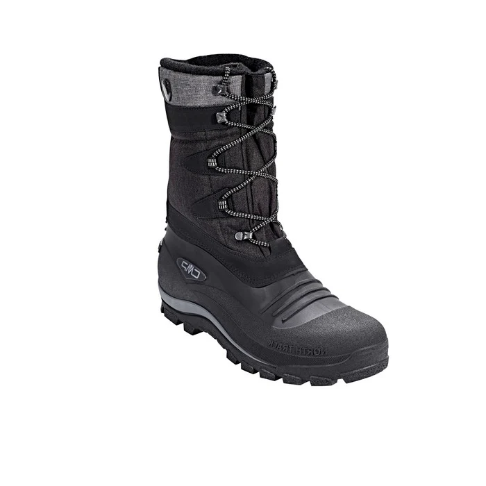 Nietos Snow Scarpa Doposci Uomo Black Melange
