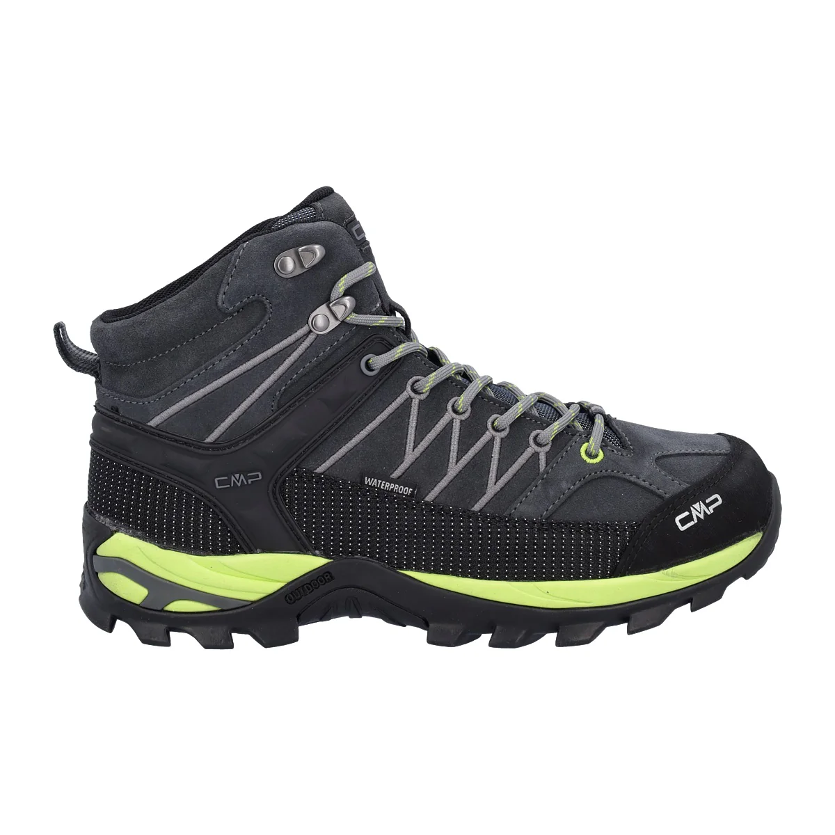Rigel Mid Trekking Shoe Scarpa Trekking Uomo Antracite Lime Green