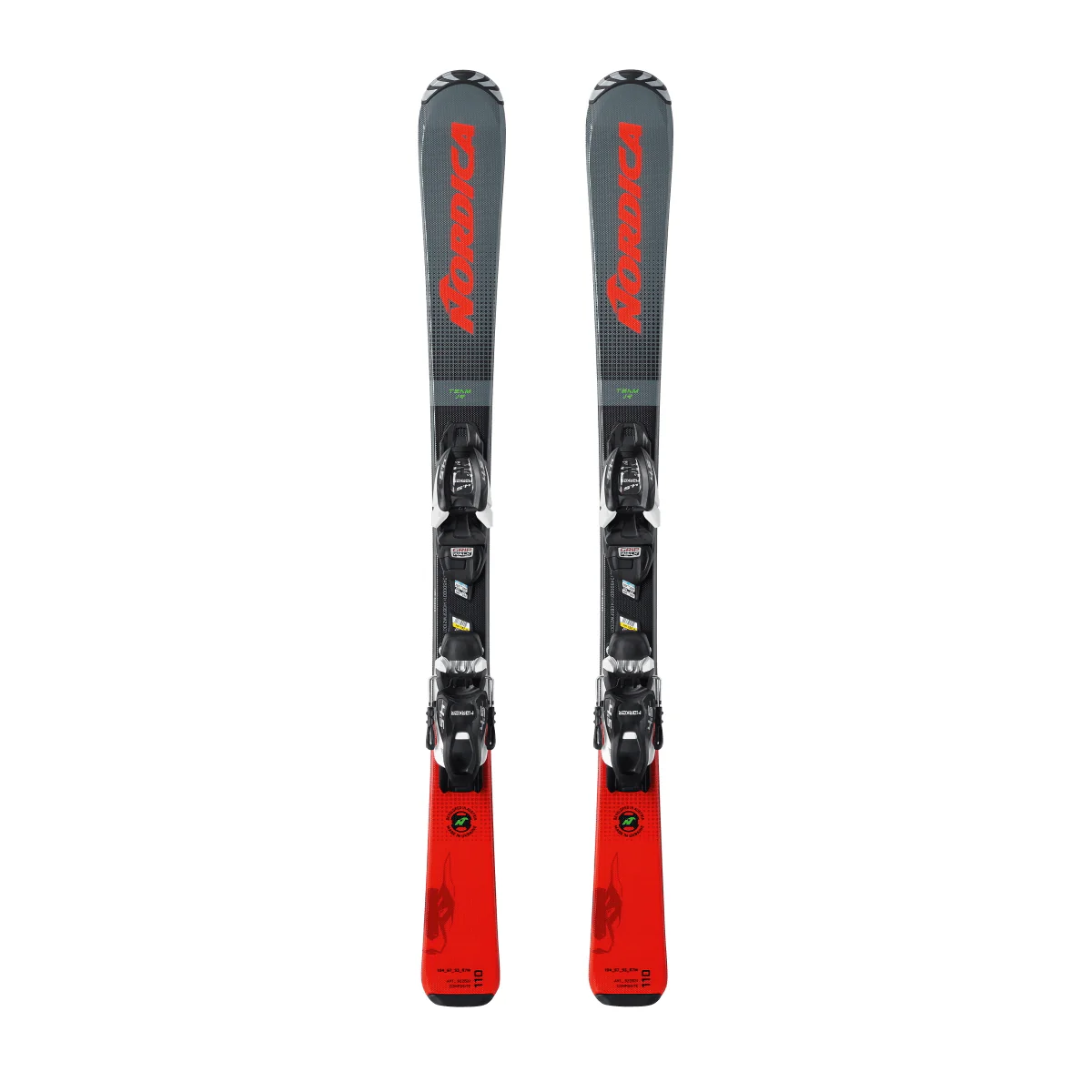 Team J R FDT Sci Pista Bambino + Attacco JR 7.0 FDT