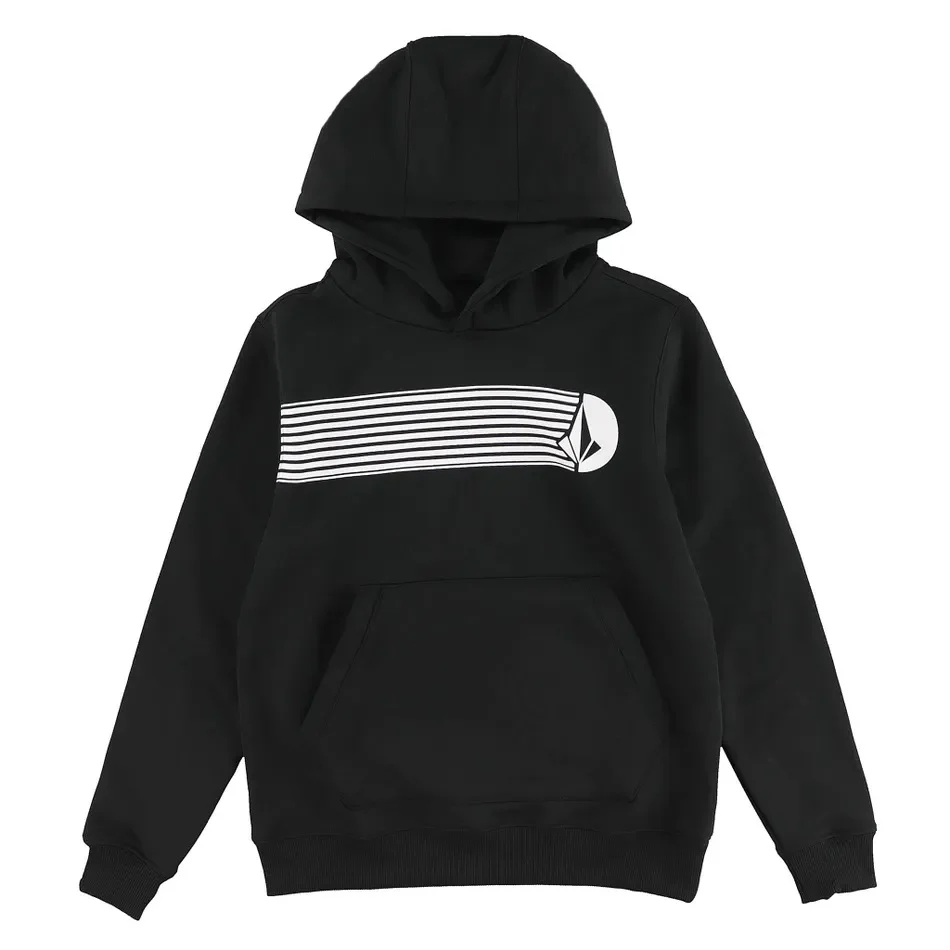 Youth Riding Fleece Felpa Snowboard Bambino Black